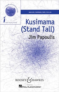 cover Kusimama SATB choral sheet music cover
